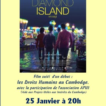 Soirée CINEMA “DIMAOND ISLAND” CAMBODGE